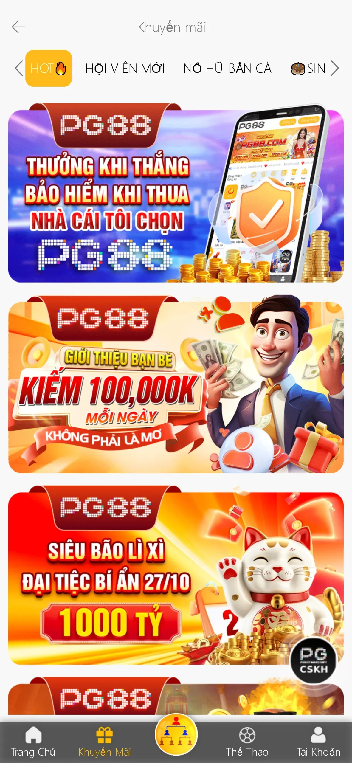 009bet app screen 2